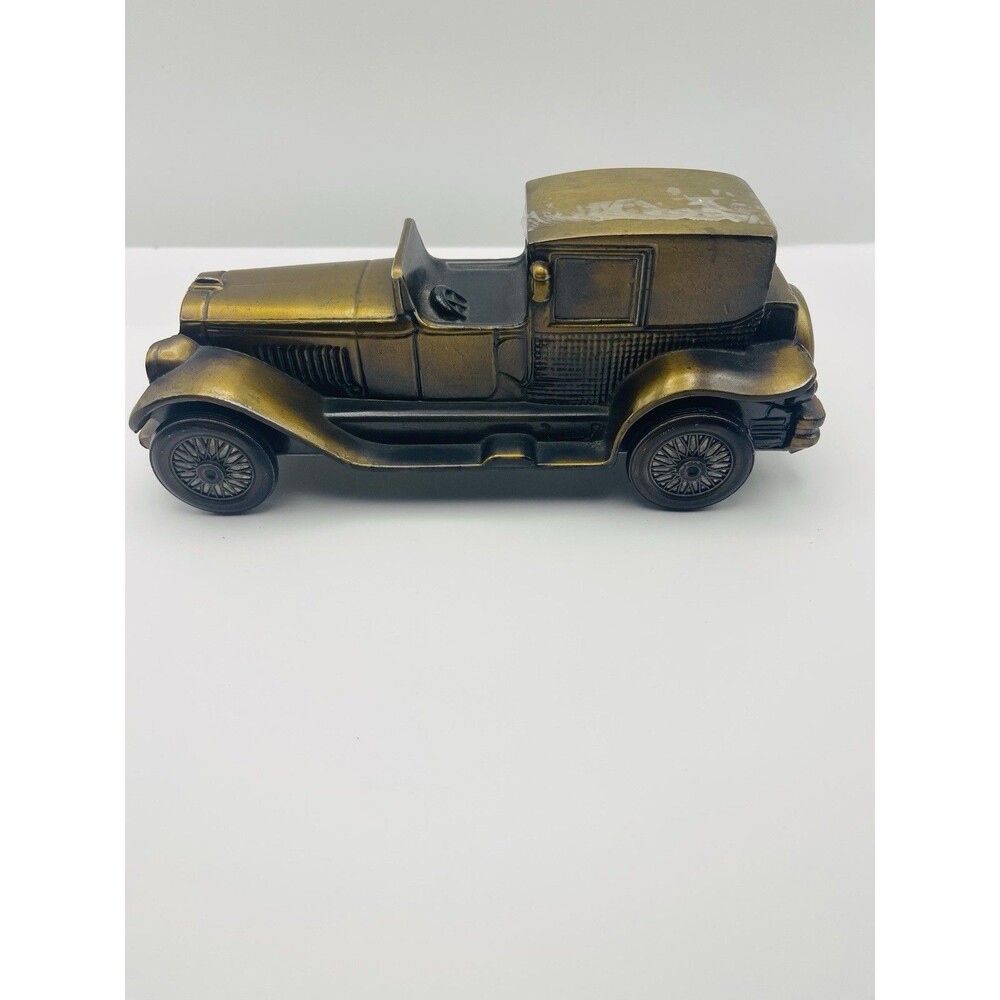 1974 Banthrico 1927 Lincoln Brougham Cast Metal Coin Bank Ellwood City PA